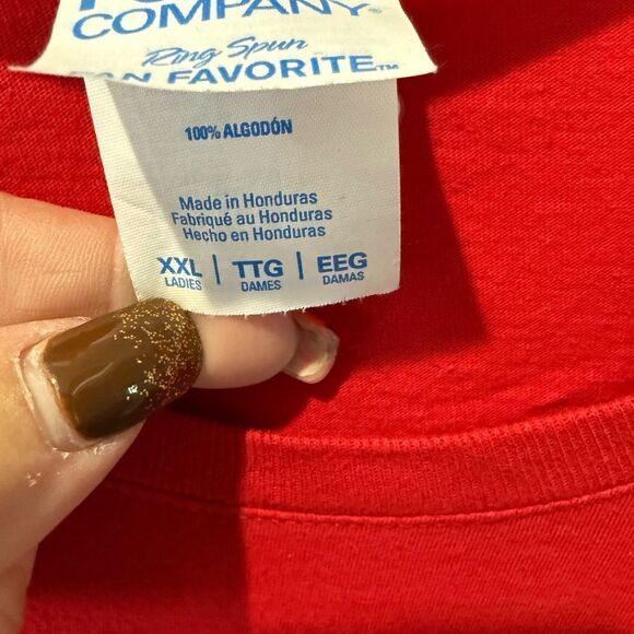 DISNEY BRAND WOMENS MICKEY MOUSE CHRISTMAS SHIRT - Picture 4 of 5